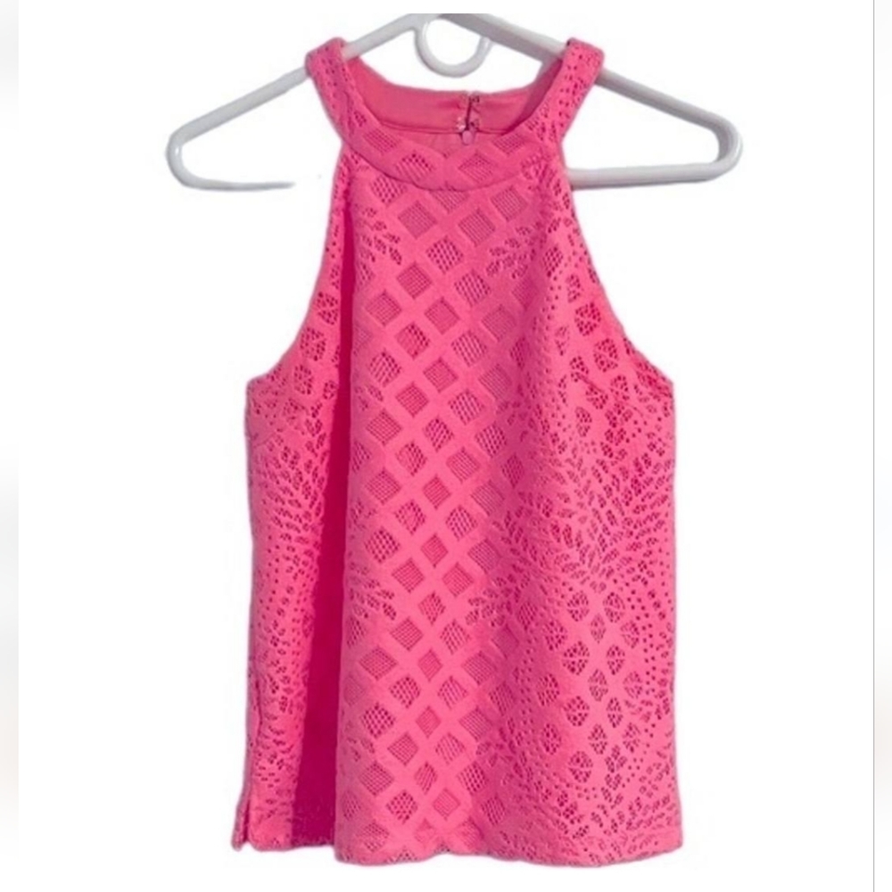Lilly Pulitzer beautiful pink top size S